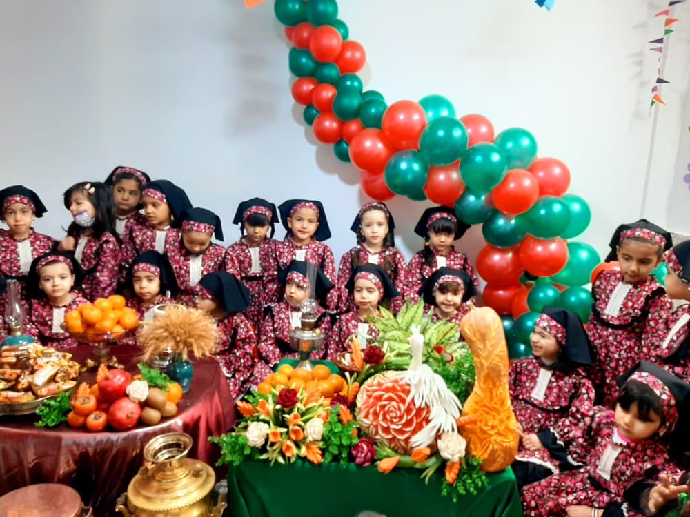 جشن یلدا در دبستان شهید برومند